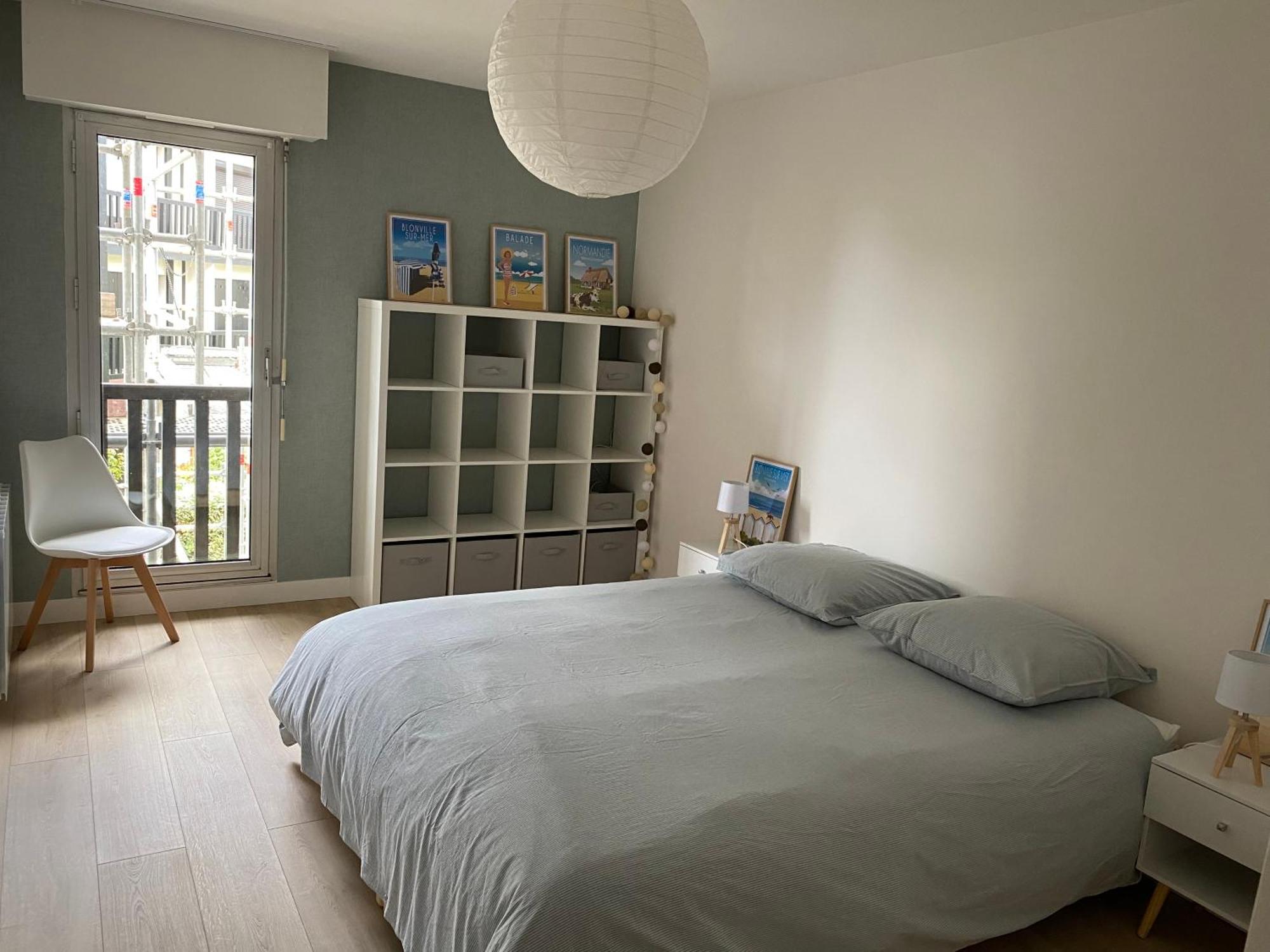 Appartement 65M2 Avec Balcon Vues Partielles Mer A 150M De La Plage Et Centre, Wifi Et Parking Prive Blonville-sur-Mer Exterior foto